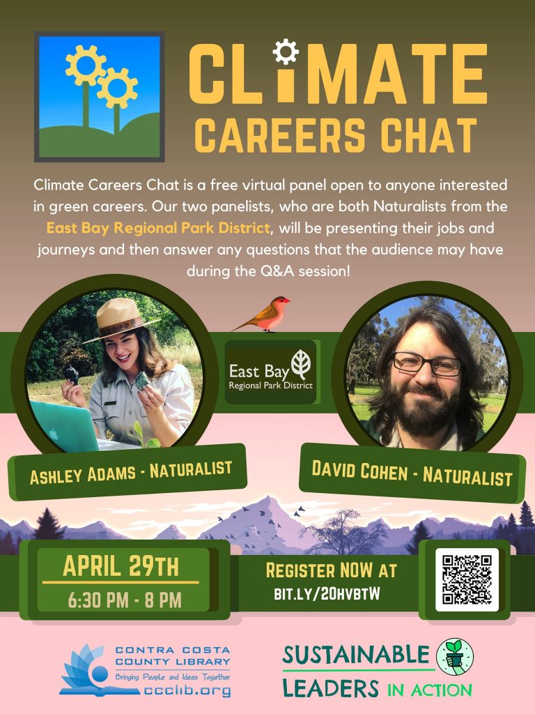 Climate Career Chat flyer (April 29)