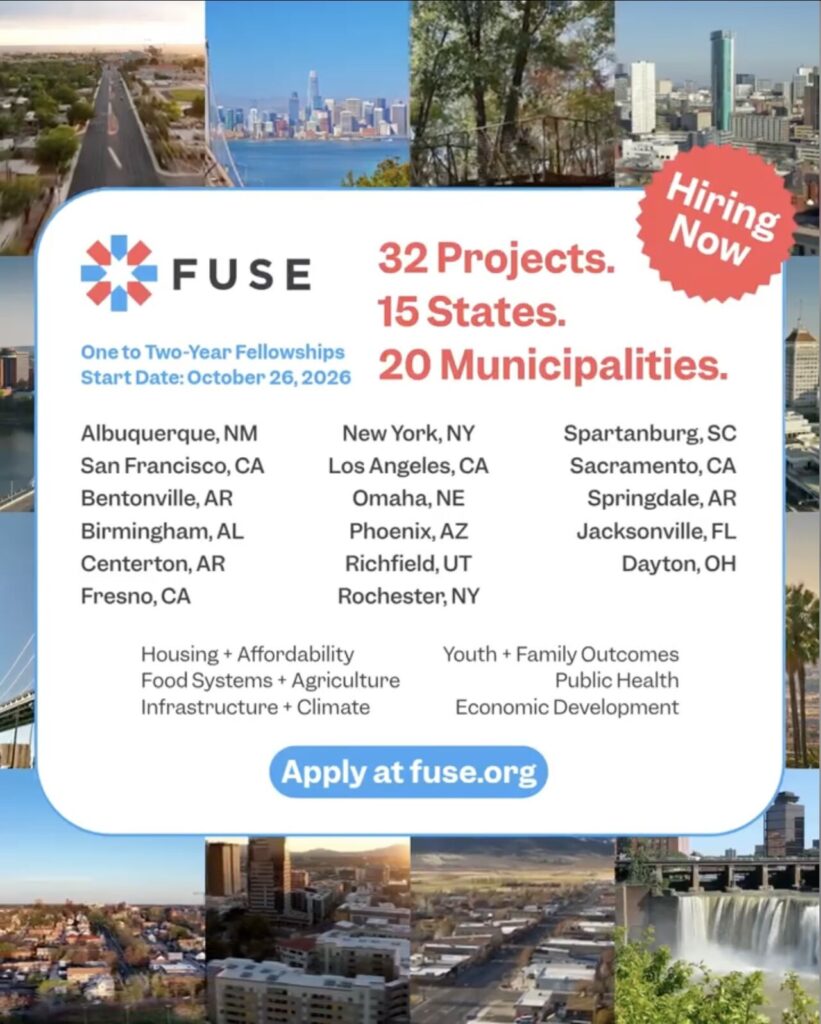FUSE Executive Fellowships - Fall 2026 Cohort - Priority deadline August 14